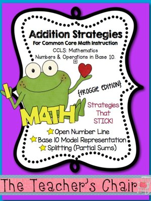 cover image of Addition Strategies for Common Core Math Instruction